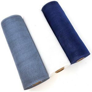 Dallas Cowboys Football 10" Decorative Non Metallic Deco Mesh Ribbon Rolls